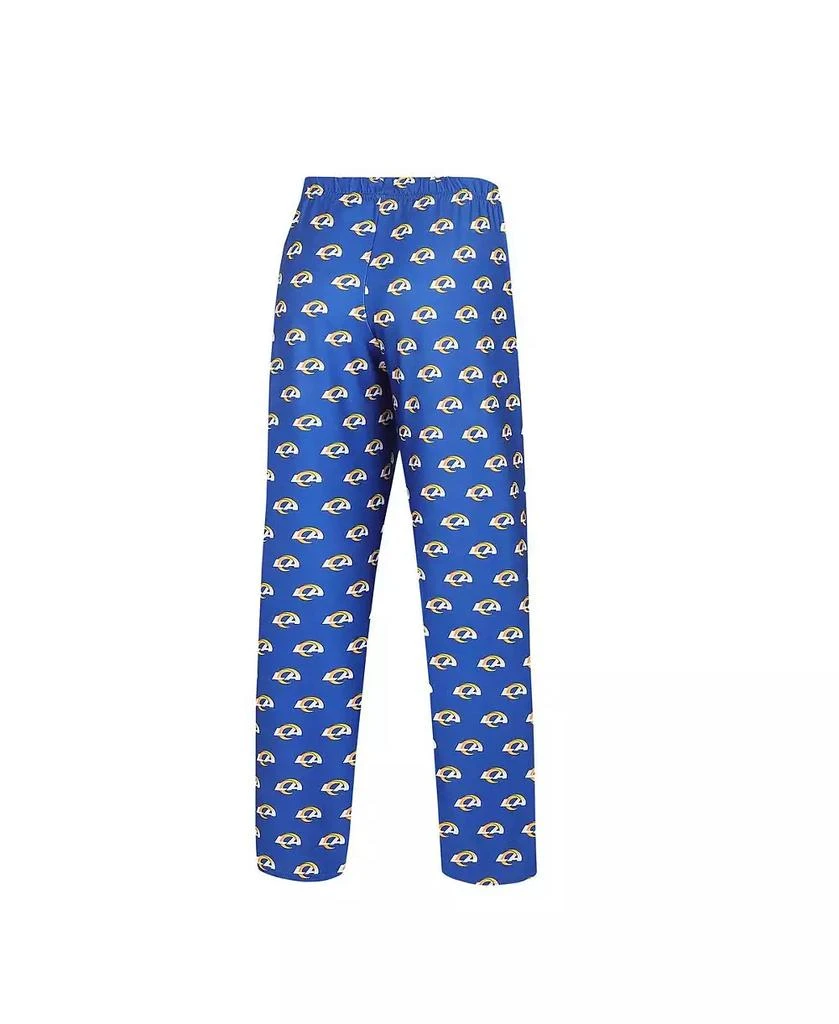 Concepts Sport Women's Royal Los Angeles Rams Gauge Allover Print Sleep Pants 3