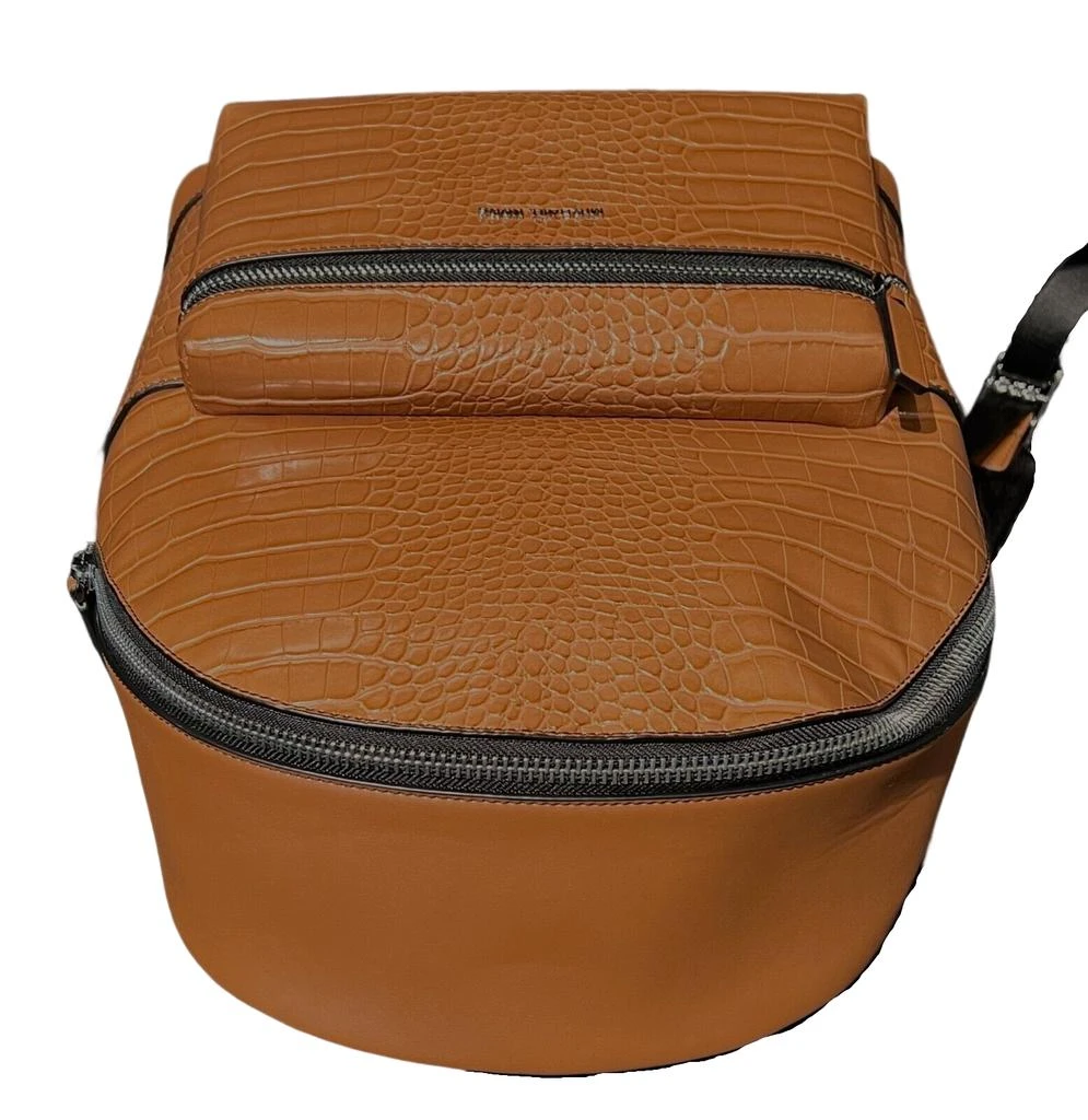 Michael Kors Cooper Men's Croc Embossed Leather Backpack 4