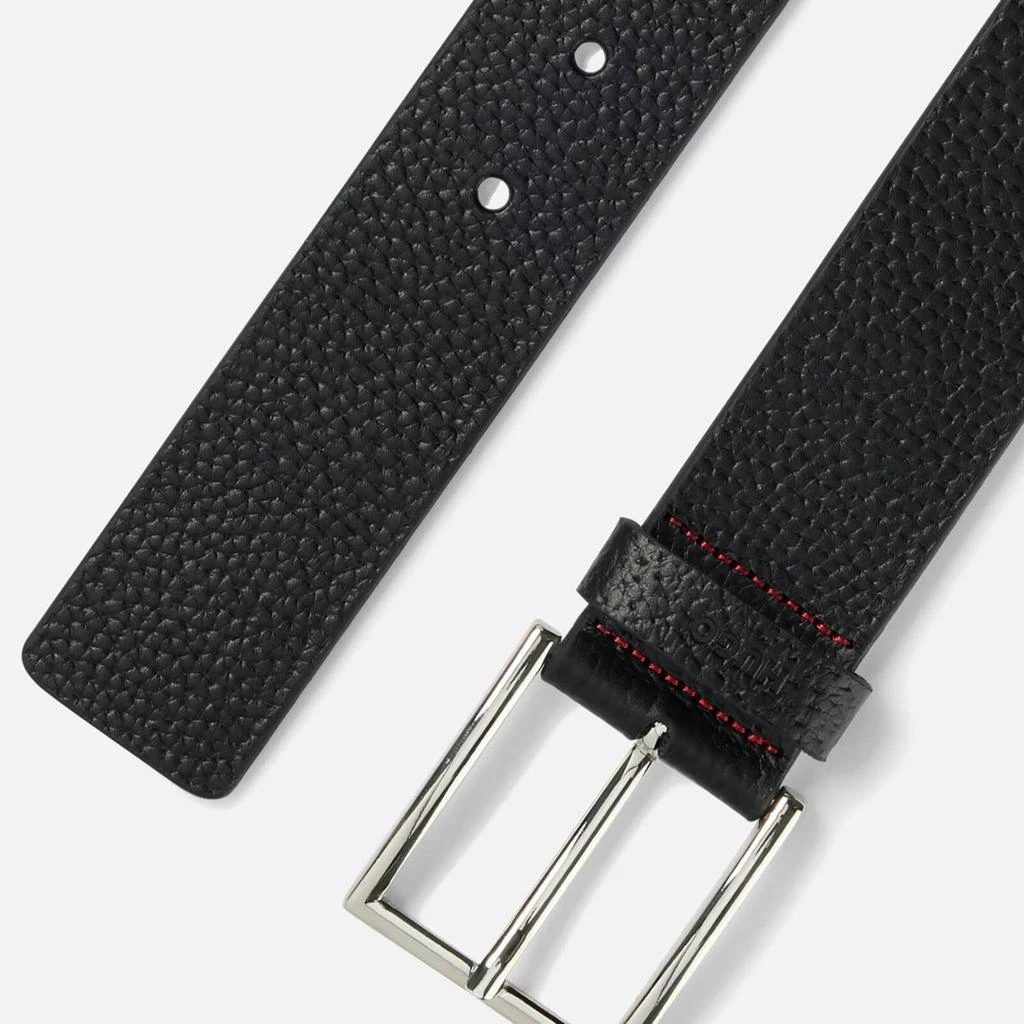 Hugo Boss HUGO Giaspo Pebbled Leather Belt 3