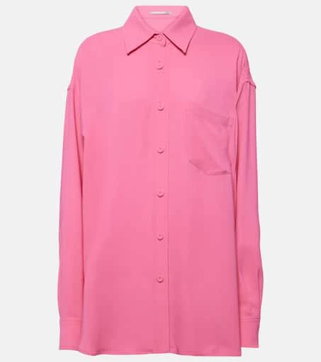 Stella McCartney Oversized crêpe shirt 1