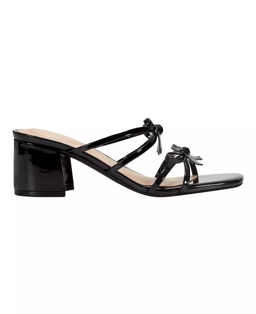 Bandolino Women's Margil Strappy Bow Block Heel Sandals 2