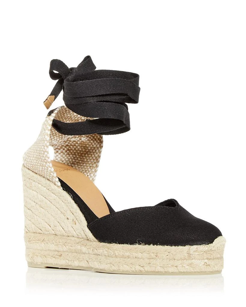 Castañer Women's Chiara Ankle Tie Wedge Espadrille Sandals 1