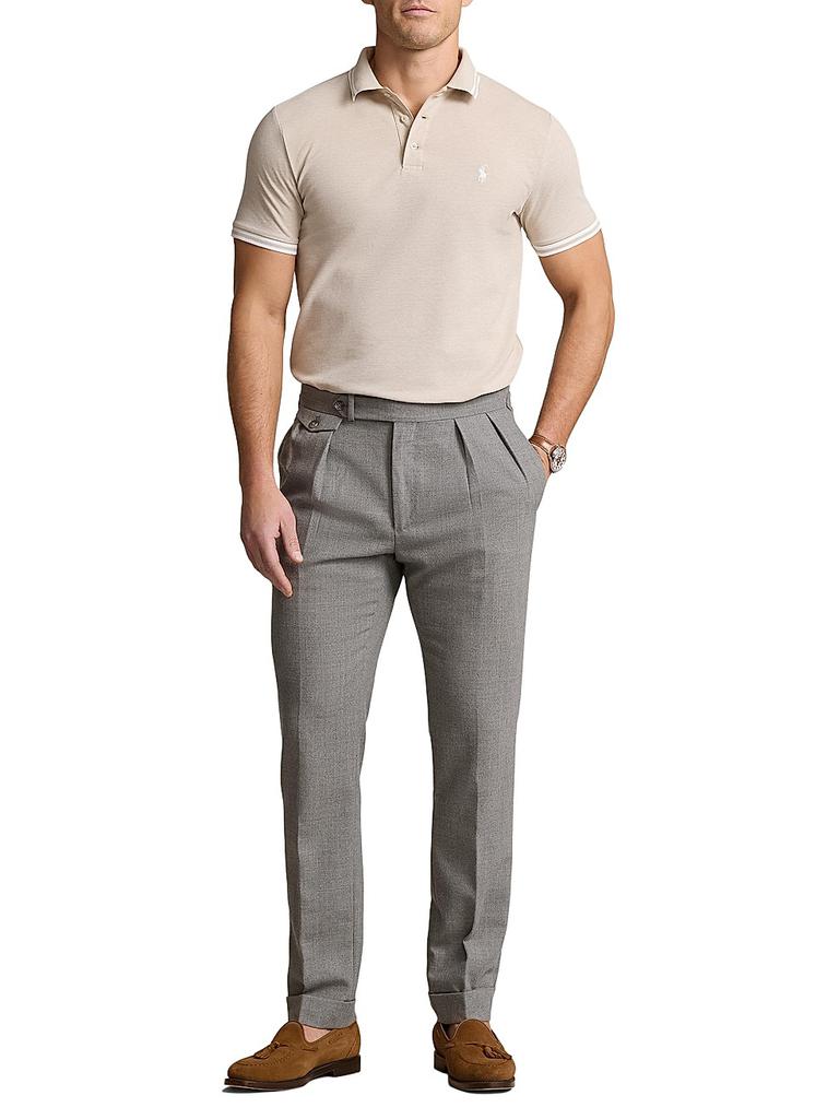 Shop ​​Stretch Mesh Polo Shirt on Sale at BeyondStyle – Get