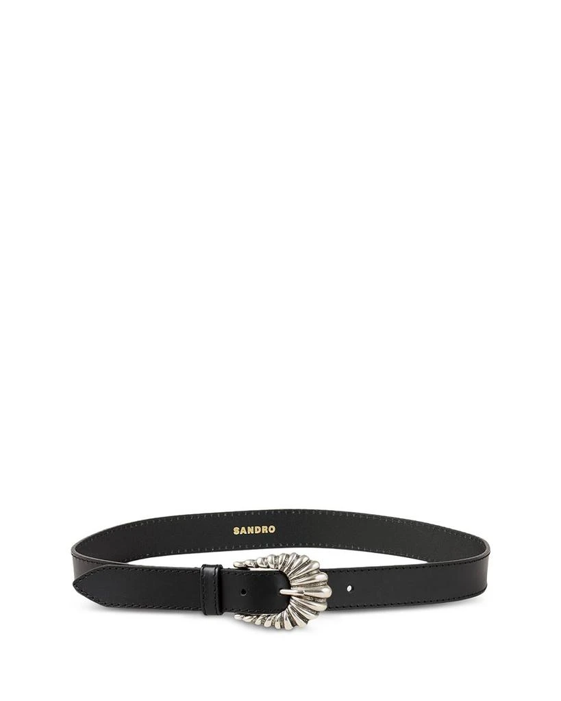 Sandro Women's Leather Belt 1