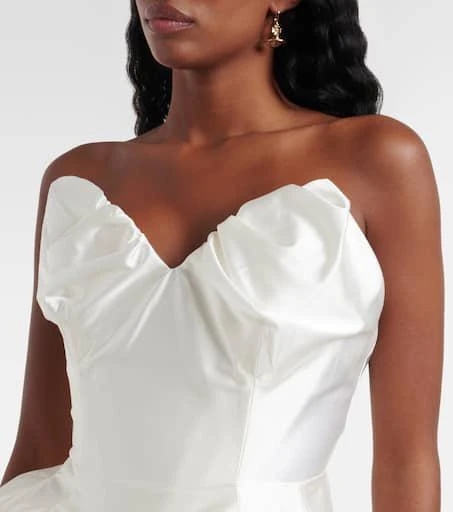 Vivienne Westwood Bridal Raven peplum satin corset 4