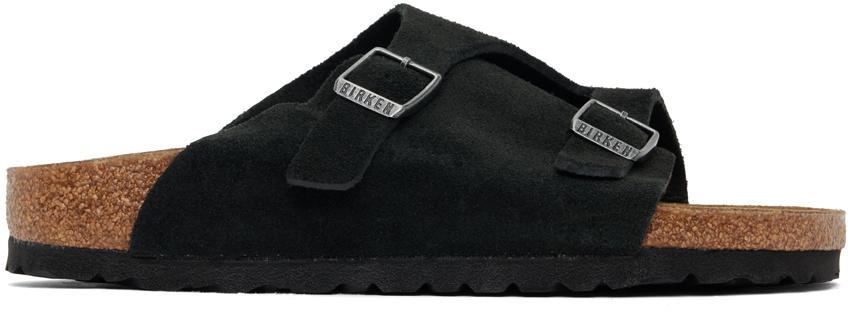 Birkenstock Black Narrow Zürich Sandals - Shoes - BeyondStyle