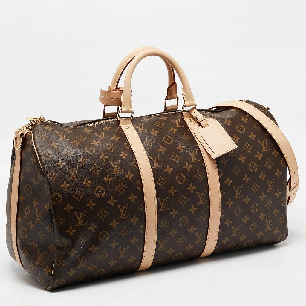 Louis Vuitton Louis Vuitton Monogram Canvas Keepall Bandouliere 50 Bag 3