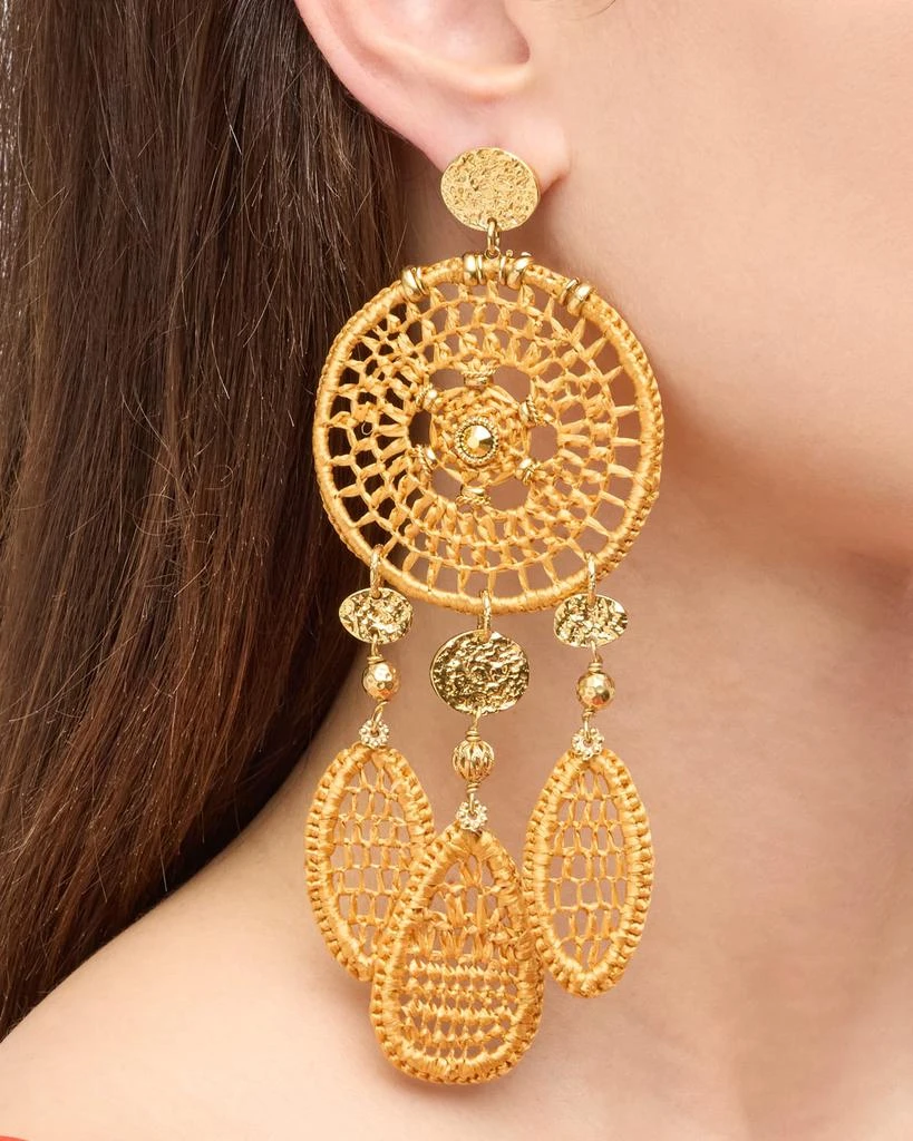GAS Bijoux Fanfaria Chandelier Drop Earrings 2