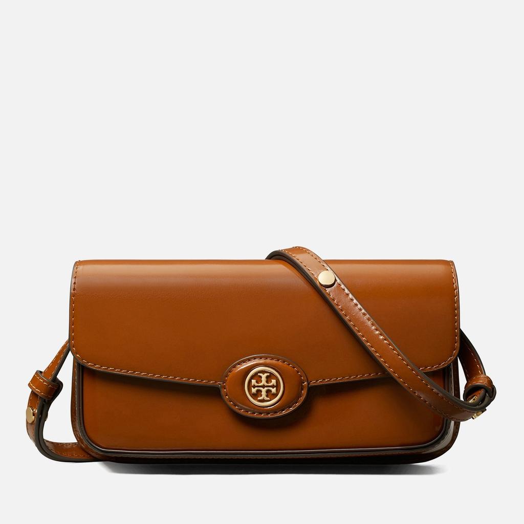 Tory Burch Tory Burch Robinson Spazzolato Leather Shoulder Bag