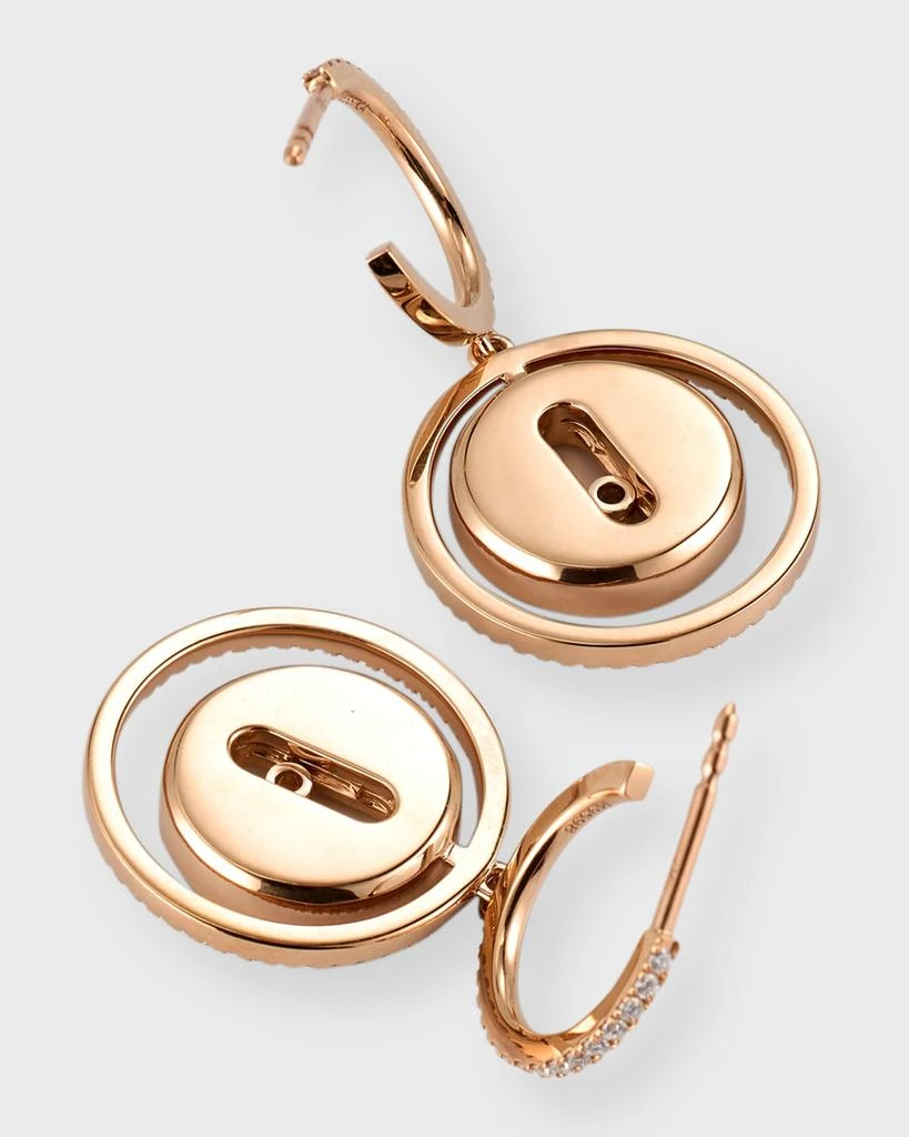 Messika Lucky Move 18K Yellow Gold Earrings with Mother-of-Pearl 4
