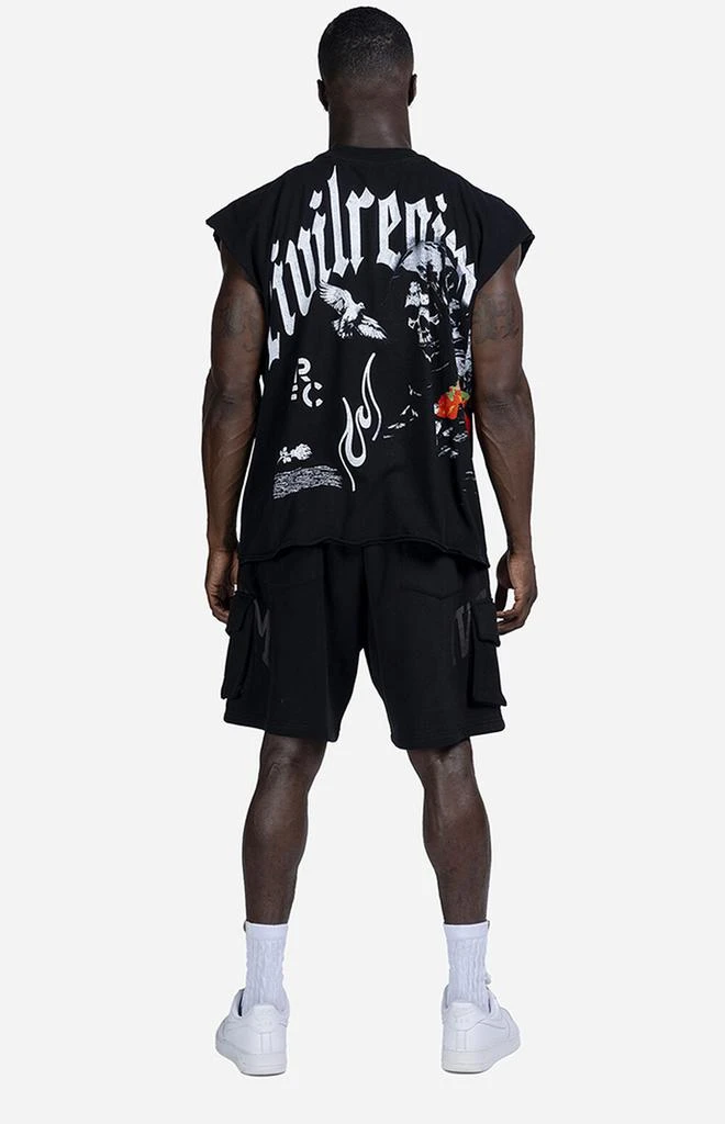 Civil 199X Raw Hem Cut Off T-Shirt 3
