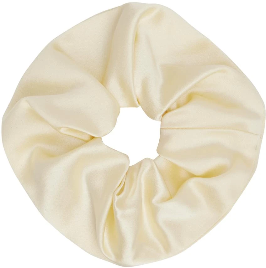 Sophie Buhai Off-White Elegant Silk Scrunchie 2