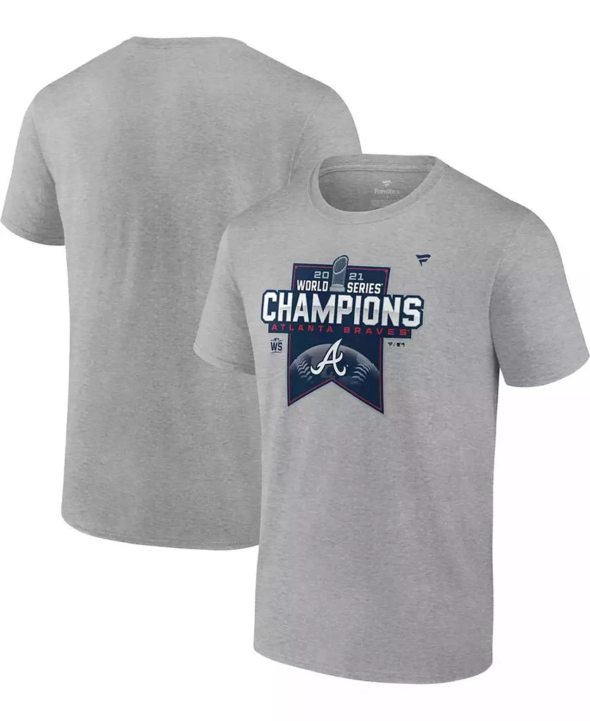 Fanatics Men's Atlanta Braves 2021 World Series Champions Locker Room T-Shirt 1