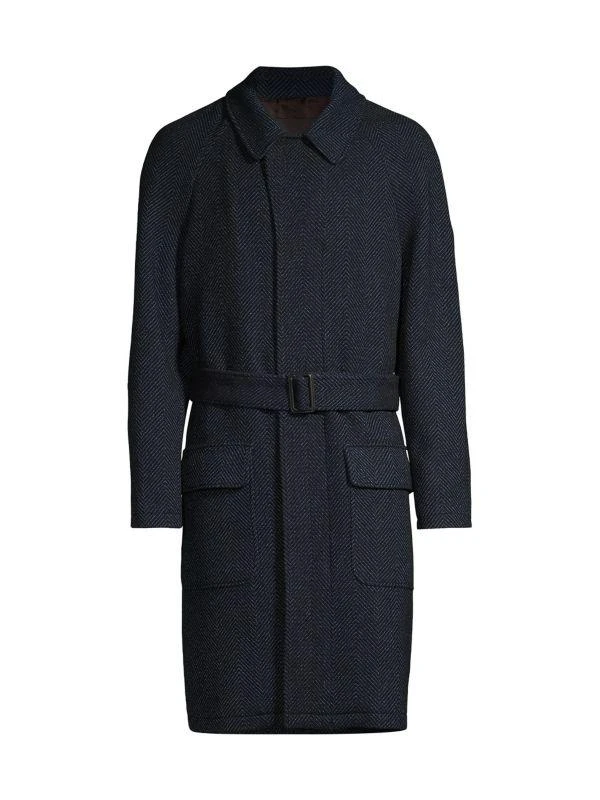 Cardinal of Canada Tatum Relaxed-Fit Wool-Blend Topcoat 5