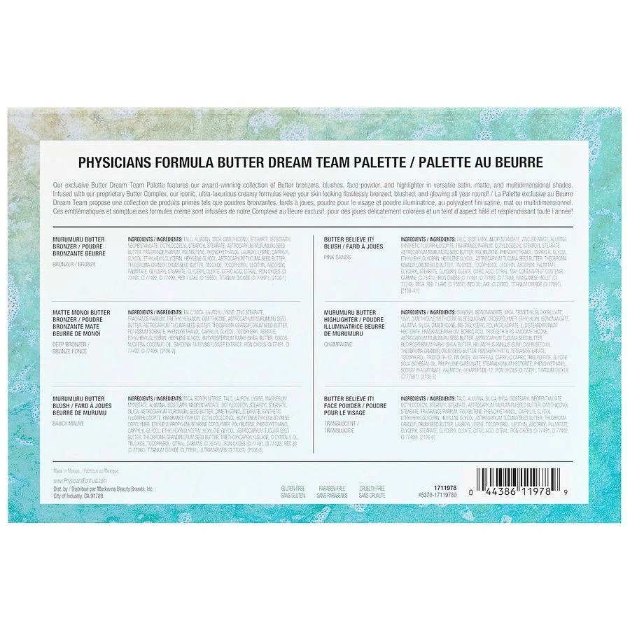 Physicians Formula Butter Dream Team Palette 4