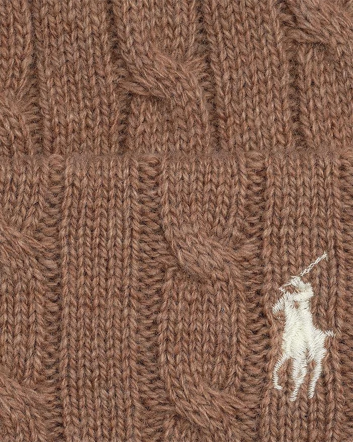 Ralph Lauren Ralph Lauren Classic Cable Cuff Wool & Cashmere Hat 2