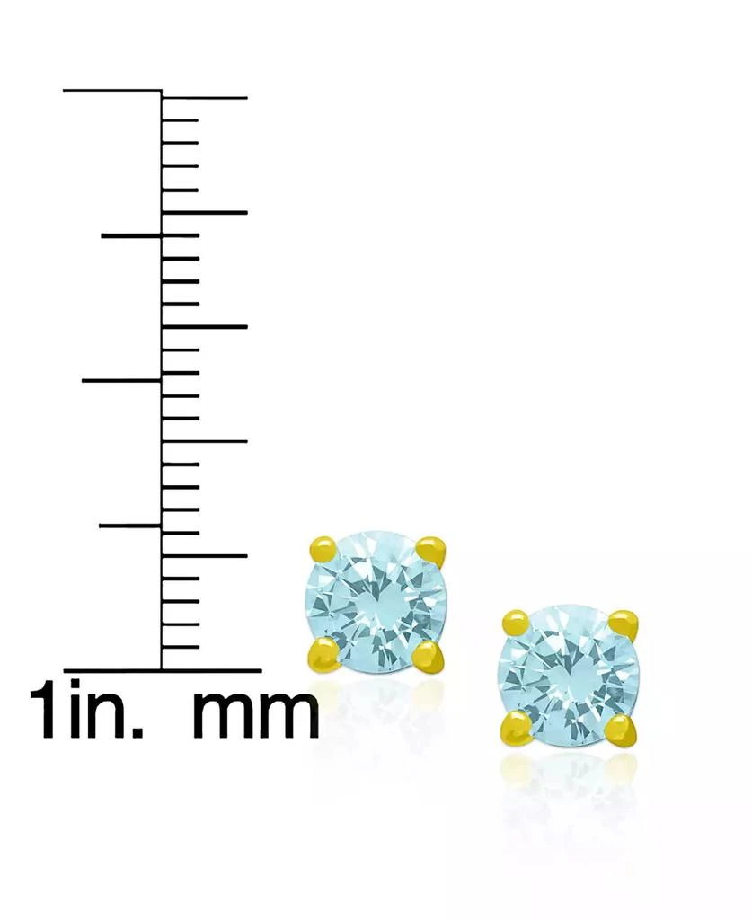 Macy
s 2- Pc. Multi-Stone (3.13 ct. t.w.) 
Diamond (0.005 ct. t.w.) Pendant Necklace 
Earrings Set in Yellow Gold Plated Sterling Silver 3