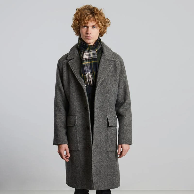 L'Exception Paris Oversized overcoat Mohair Gris L'EXCEPTION PARIS 3