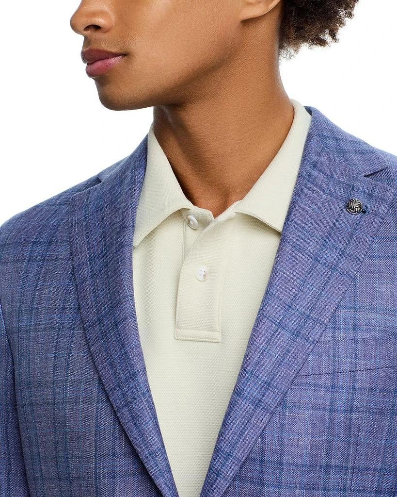 Jack Victor Loro Piana Wool, Silk & Linen Fabric Regular Fit Sport Coat 5