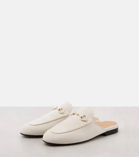 Gucci Princetown leather slippers 4