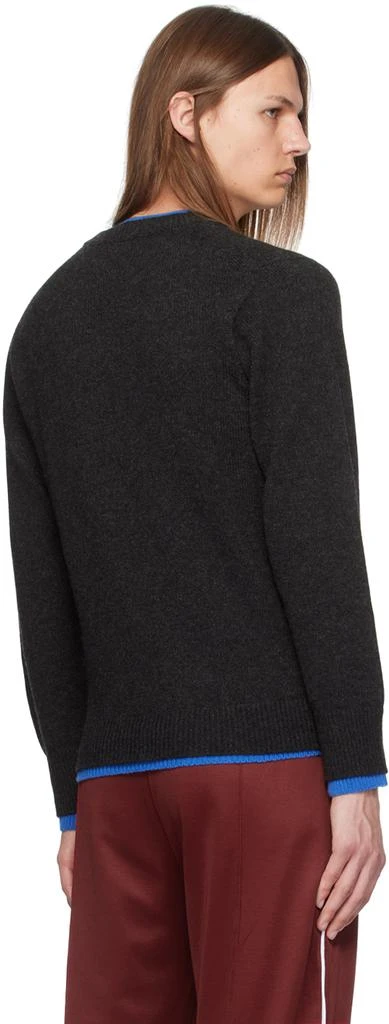 WALES BONNER Black Steady Knit Sweater 3
