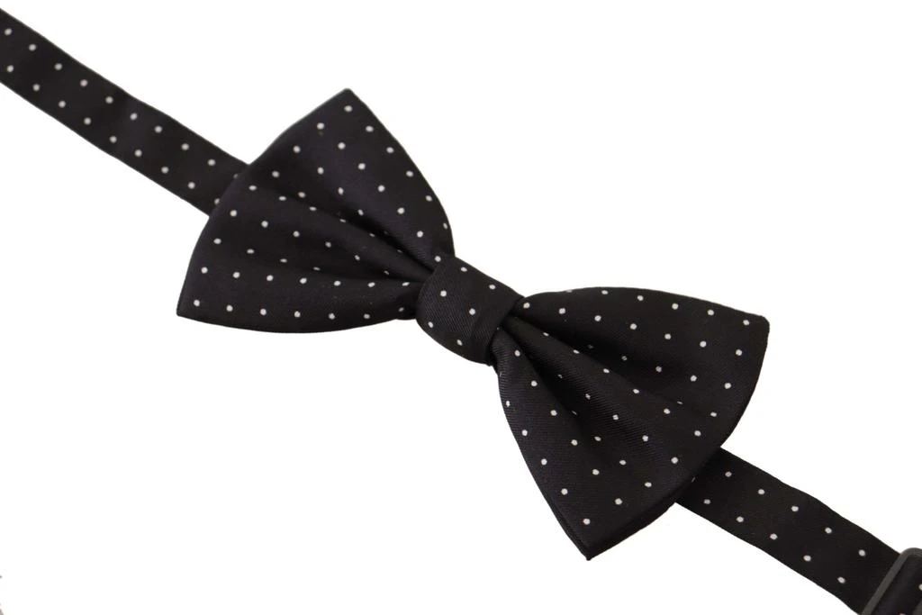 Dolce 
Gabbana Polka Dot 100% Silk Neck Papillon Men
s Tie 2