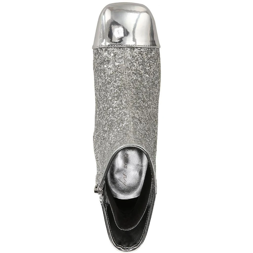 Sam Edelman Circus by Sam Edelman Womens Osten Faux Leather Glitter Booties 5