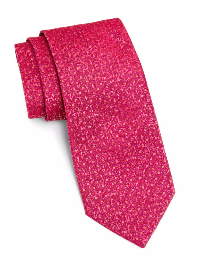 Charvet Dot Silk Tie 1