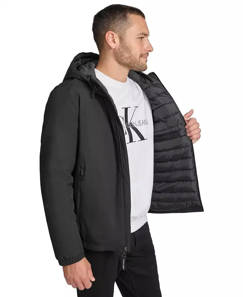 Calvin Klein Men's Infinite Stretch Water-Resistant Hooded Jacket 4