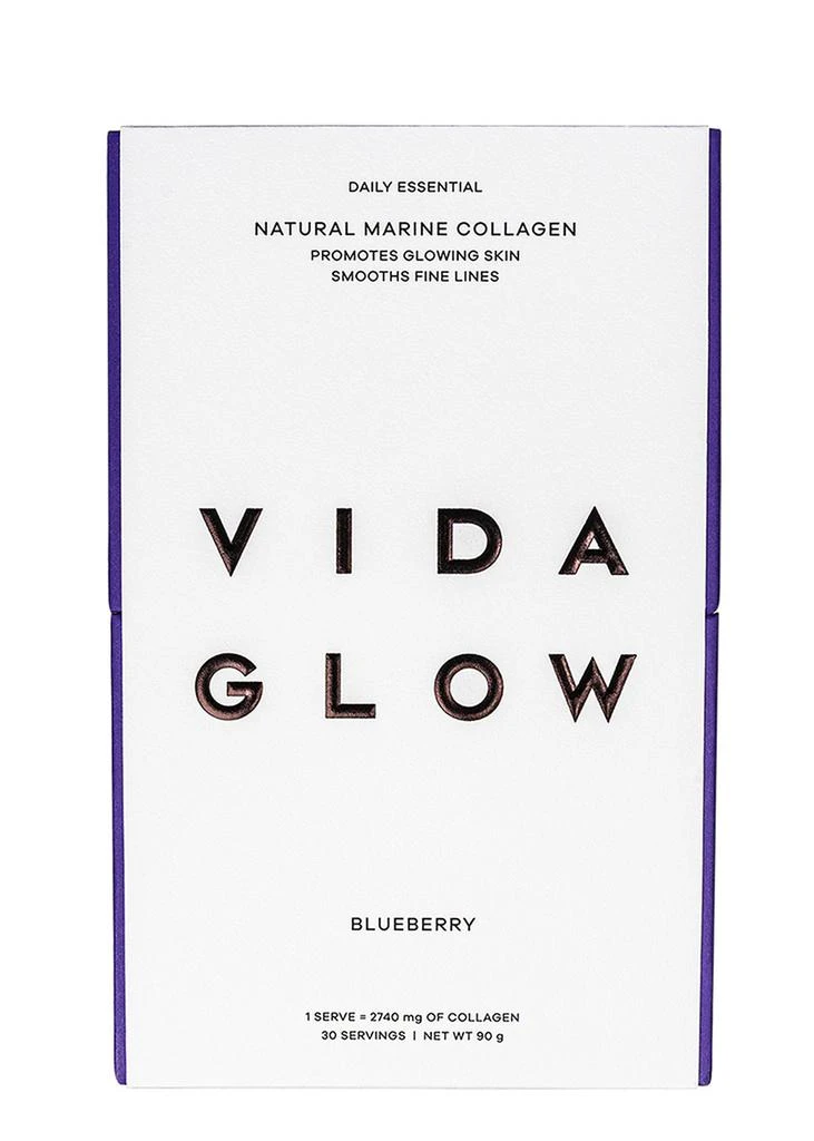 Vida Glow Natural Marine Collagen Sachets Blueberry 1