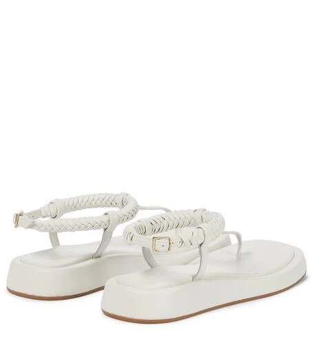 GIA BORGHINI GIA/RHW Rosie 3 leather thong sandals 3