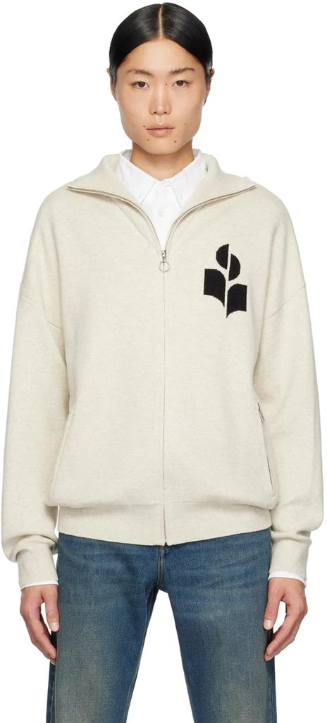 Isabel Marant Beige Alex Cardigan 1