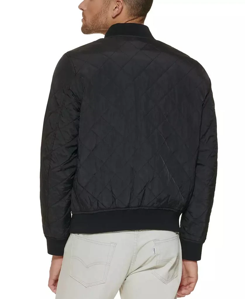 Levi's Men's Regular-Fit Diamond-Quilted Bomber Jacket 2