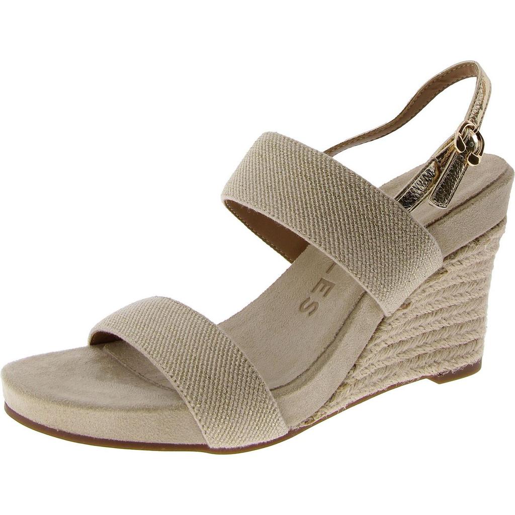 Aerosoles Paxton Womens Buckle Wedge Espadrilles