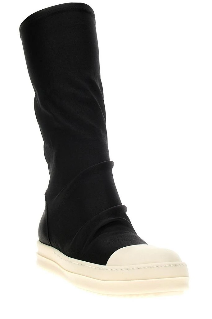 Rick Owens Rick Owens Round Toe Slip-On Sneakers 2