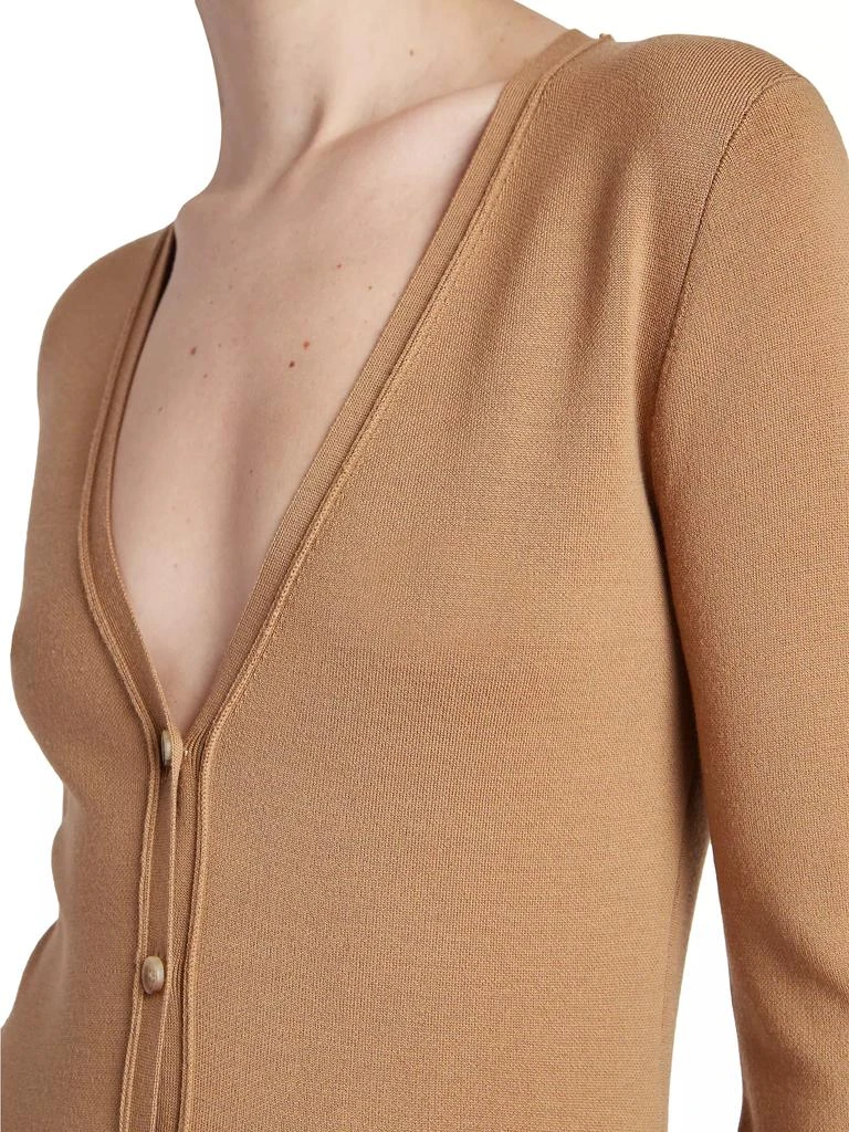 Chloé Knit Long-Sleeve Maxi Dress 6
