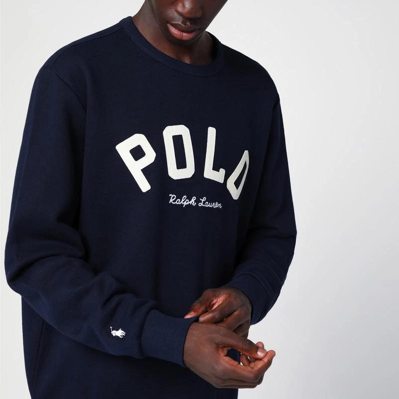 Ralph Lauren RL crew-neck sweatshirt navy 4