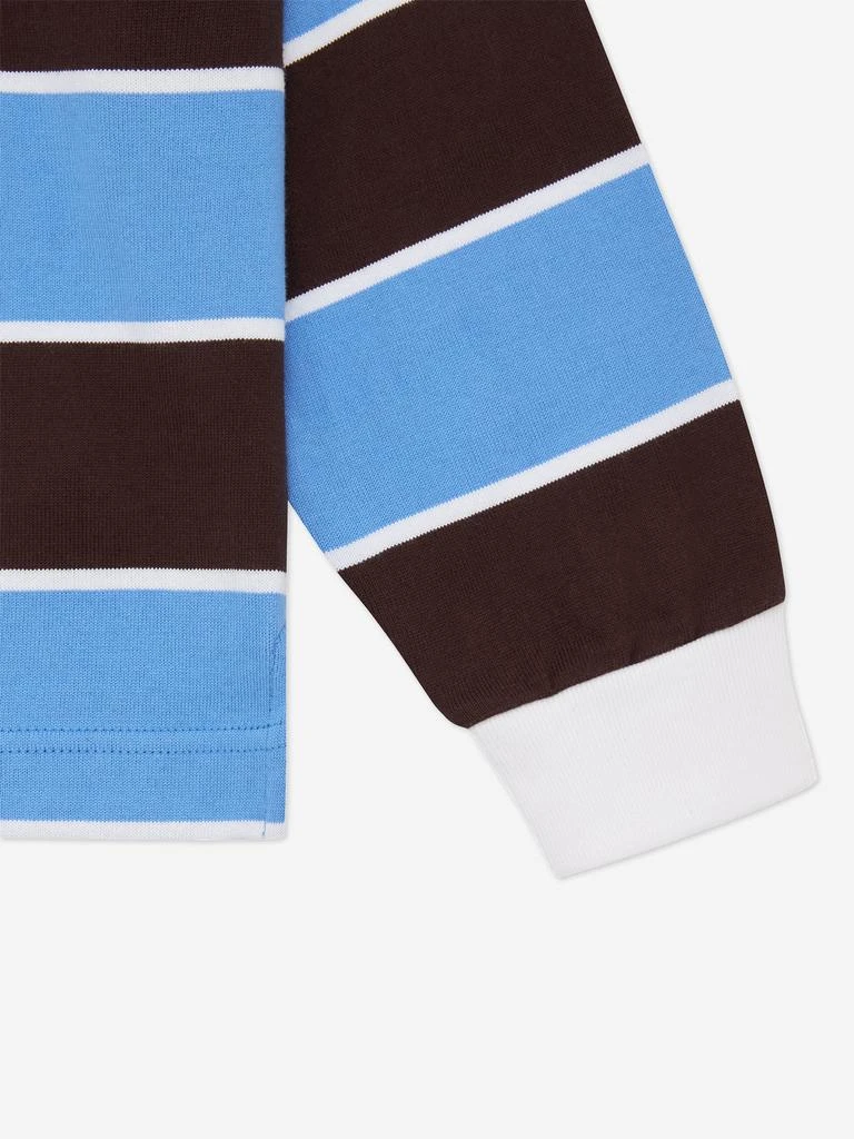 Billionaire Boys Club Billionaire Boys Club Boys Striped Rugby Shirt in Blue 4