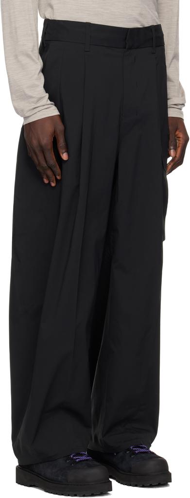 DESCENTE Black Primeflex Wide Cargo Pants