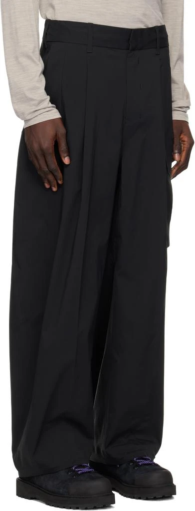 DESCENTE Black Primeflex Wide Cargo Pants 2