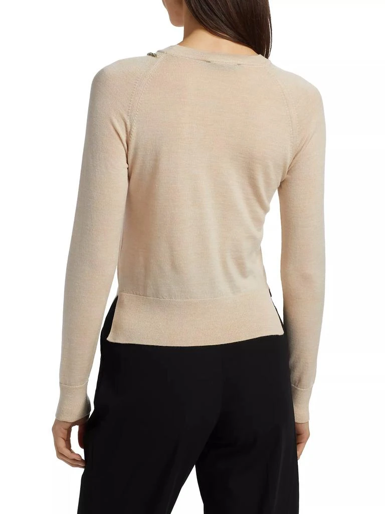 Simone Rocha Floral Embellished Sweater 5