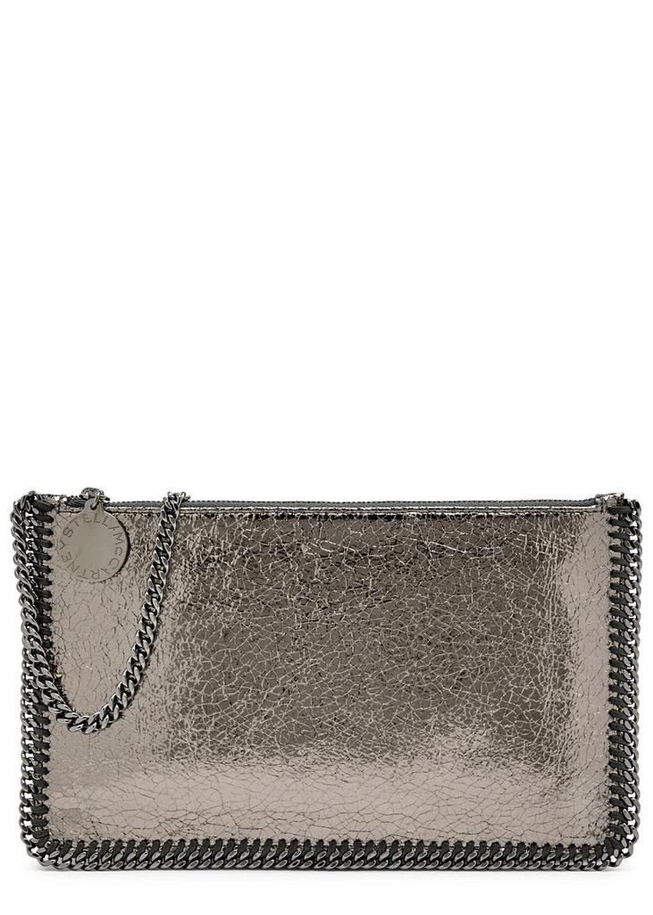 Stella McCartney Falabella metallic faux-leather shoulder bag 1