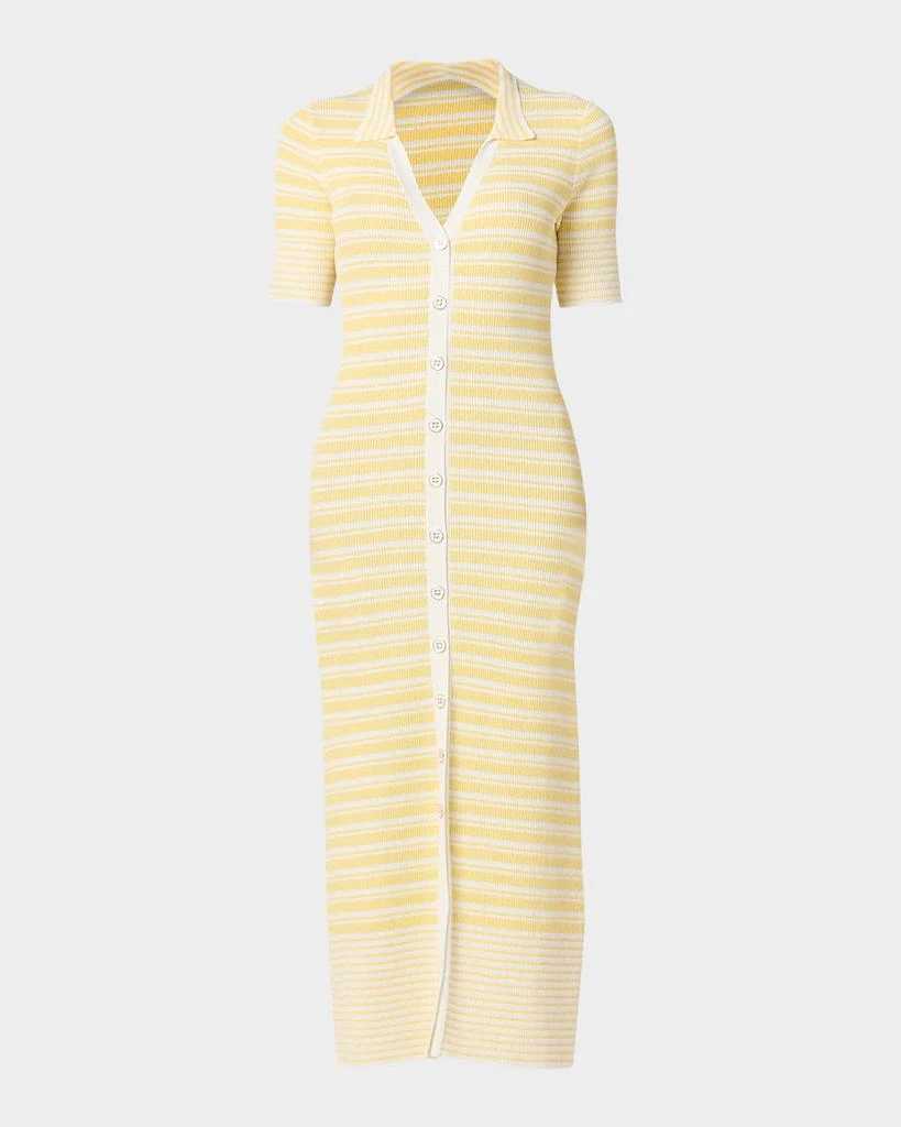 Shop Sawyer Striped Rib-Knit Midi Dress on Sale at BeyondStyle  Get 56%  Off Sawyer Striped Rib-Knit Midi Dress with Limited-Time Flash Deals,  Exclusive Discounts, and Special Offers. Enjoy Unbeatable Savings on