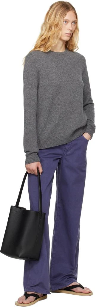 The Row Black Medium N/S Park Tote 4