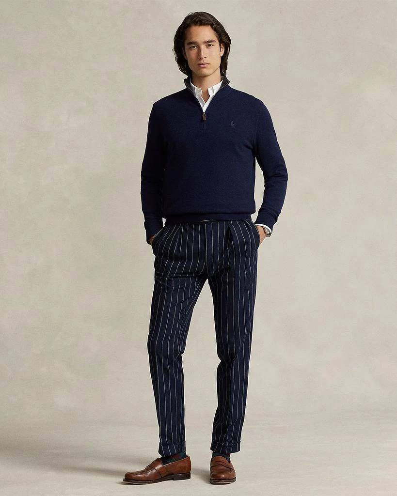 Ralph Lauren Cashmere Regular Fit Quarter Zip Mock Neck Sweater - Exclusive 2