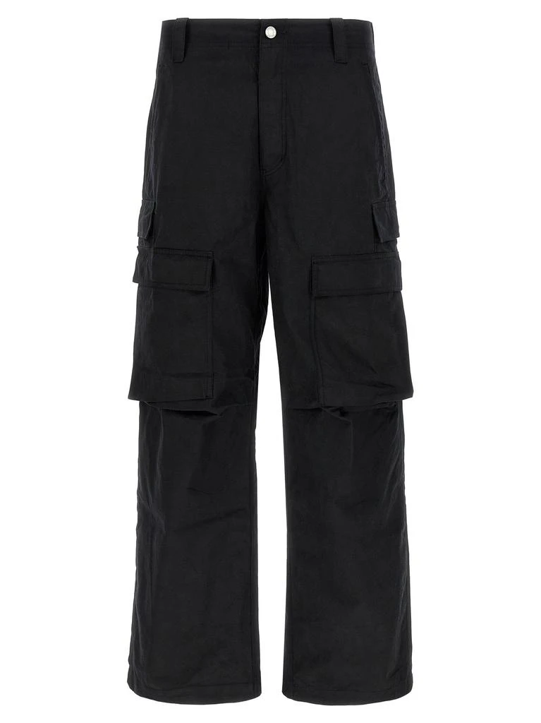 Purple Purple Tailored Cargo Pants 1