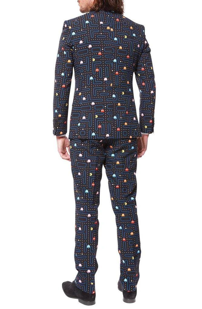 OppoSuits 'Pac-Man™' Trim Fit Two-Piece Suit with Tie 2