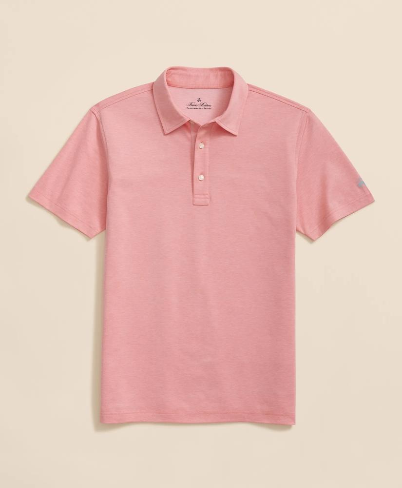 Shop Auralee Super Fine Knit Skipper Polo Shirt on Sale at