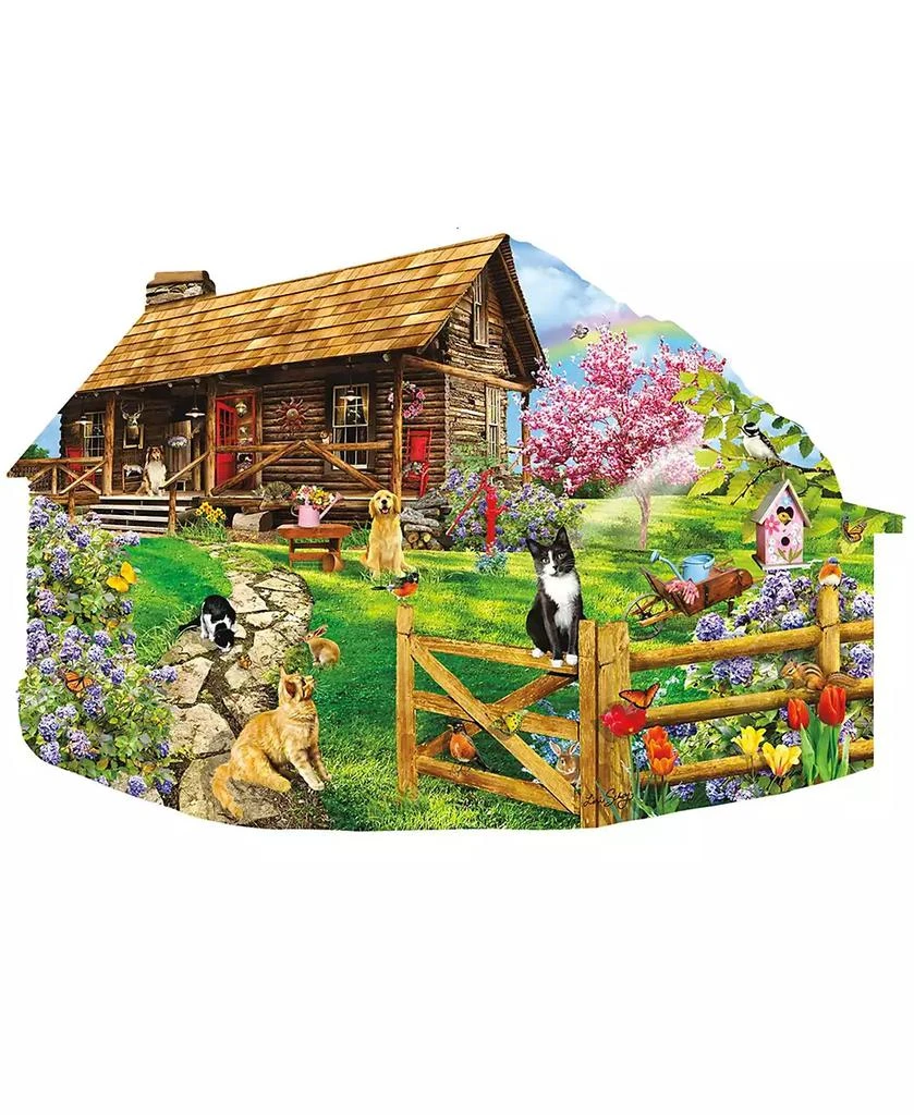 SunsOut Mountain Spring 1000 piece Jigsaw Puzzle for Adults Special Shape