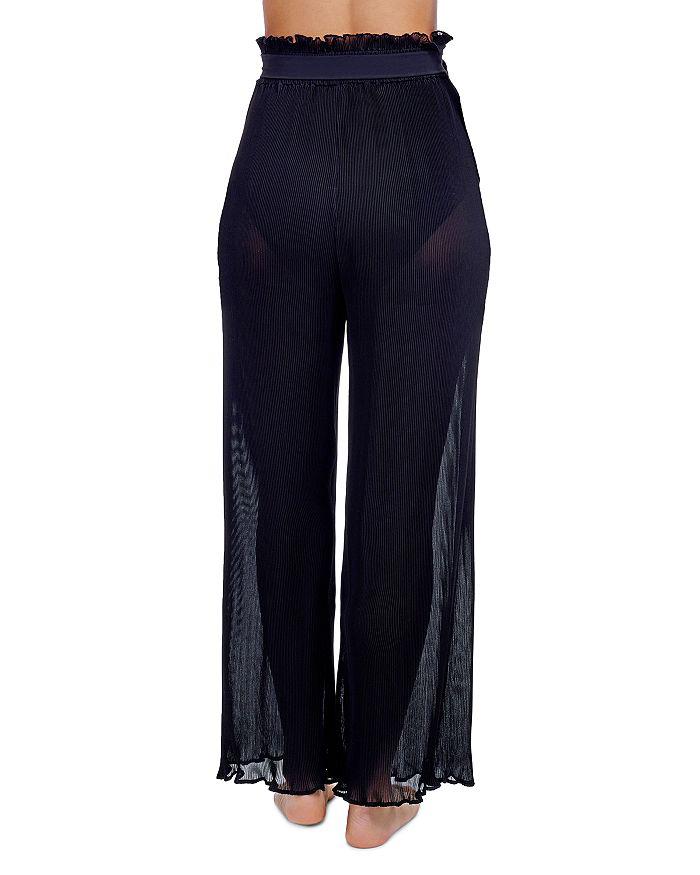 Profile by Gottex Tutti Frutti Pleated Sheer Cover-Up Pants